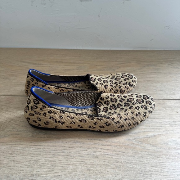 Rothy’s Retired Round Toe Leopard flats 7 - Picture 4 of 5